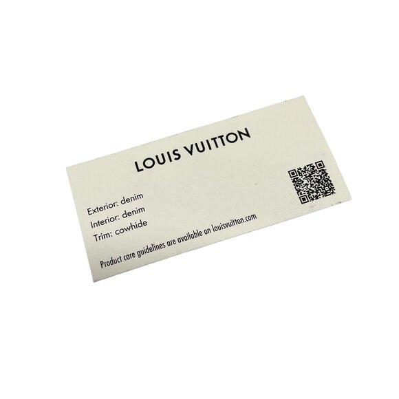 Louis Vuitton Denim Croissant Bag - Picture 12 of 12